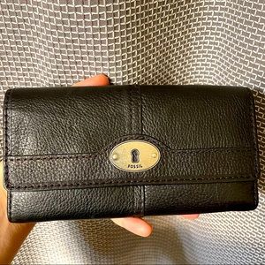 Fossil Large black wallet